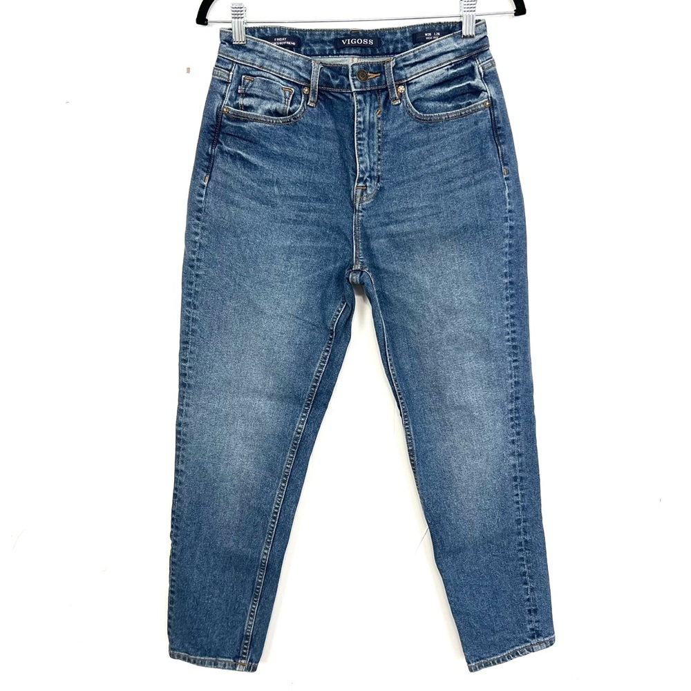 Vigoss Friday Tapered Boyfriend Jeans Size 26 L‎ 26 High Rise